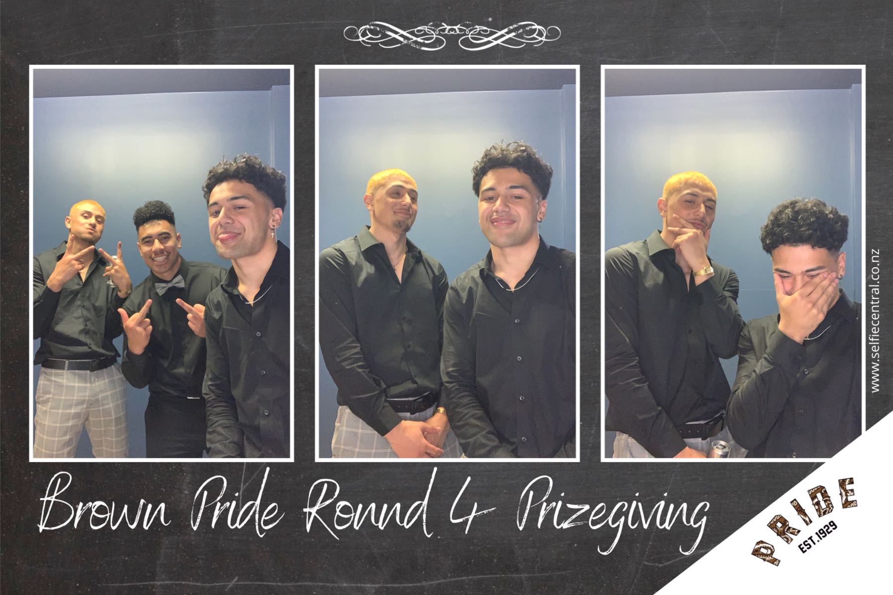 Brown Pride Round 4 Prize Giving | View more photos from the event at gallery.photobooth.co.nz/u/SelfieCentral/Brown-Pride-Round-4-Prize-Giving